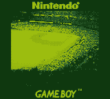 A GameBoy Camera image of a San Francisco Giants Baseball game